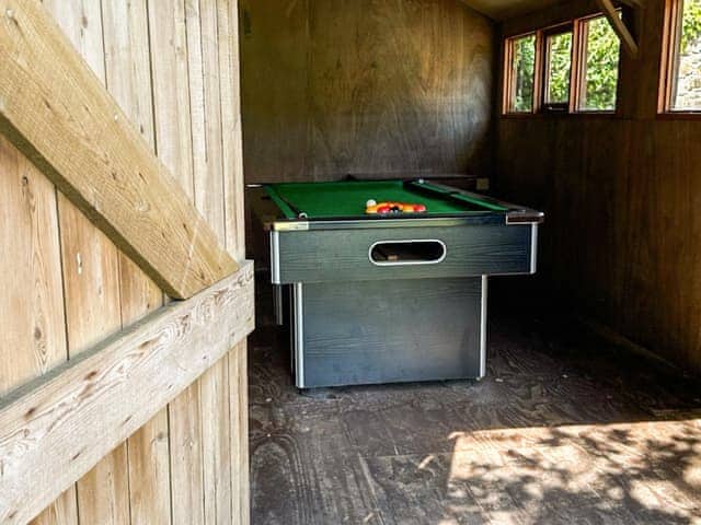 Games room | Orchard Barn - Duvale Cottages, Bampton, near Tiverton