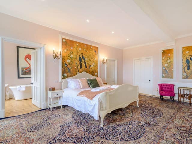 Double bedroom | Hodroyd Hall, Holmfirth