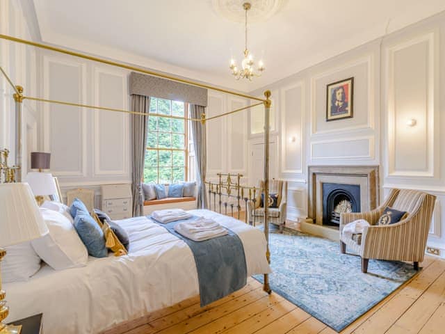 Double bedroom | Hodroyd Hall, Holmfirth