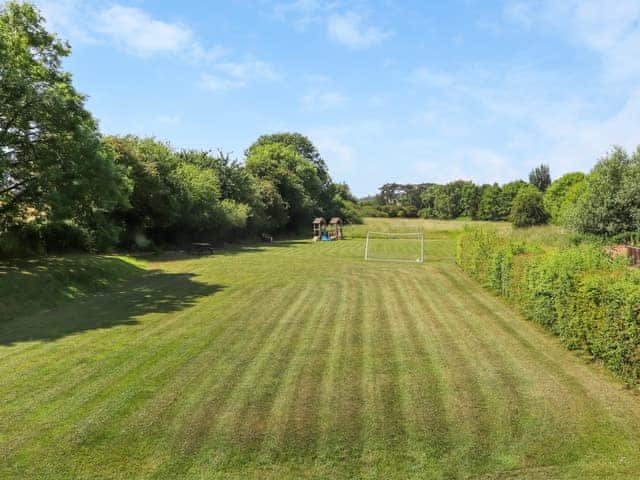 Acres of shared land to play in and roam around at Nether Burrows Farm, Kirk Langley, Derbyshire | Sunshine Cottage - Nether Burrows Farm, Kirk Langley, Ashbourne
