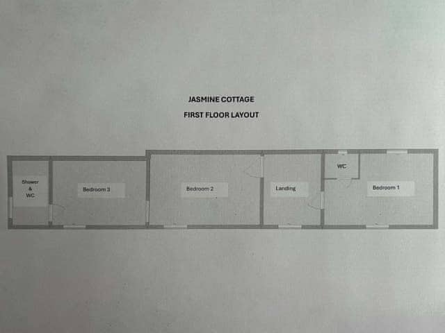 Floor plan | Jasmine Cottage, Walgrave