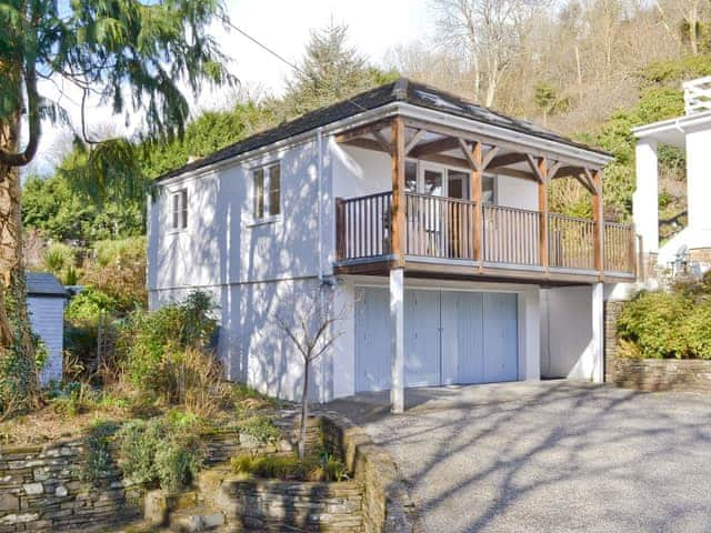 Appealing property with ample parking | River Lodge, Polperro, near Looe