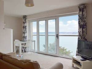 Time spent gazing out of the large windows at the ever-changing seaview is never time wasted | Apartment 16 - Astor House, Torquay
