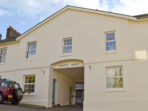 Impressive fa&ccedil;ade and main entrance of Trinity Mews | Trinity Mews, Torquay