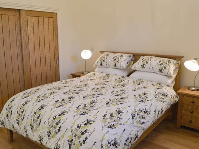 Comfortable double bedroom with king size bed | The Old Workshop, Rock near Alnwick