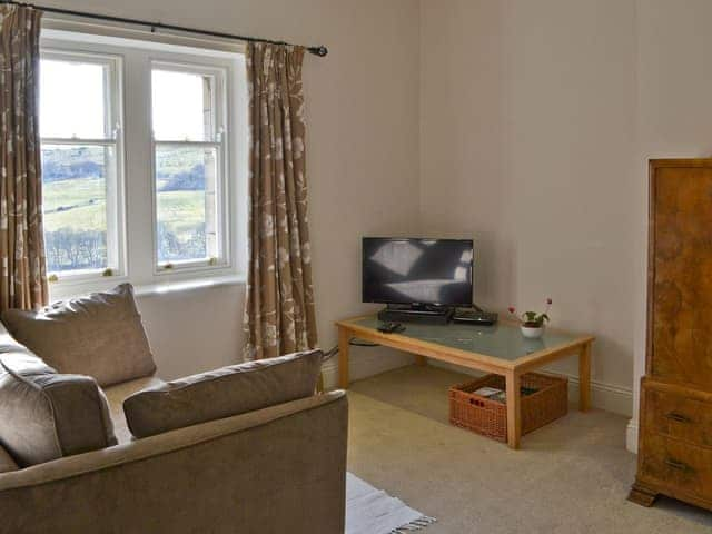 Siiting room with TV | Cragside Cragend CottagesEast Cottage, near Cragside, Rothbury