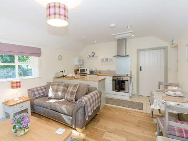 Well presented open plan living/dining room/kitchen | Cherry Laurel - Cherry Garth Cottages, Thornton le Dale near Pickering