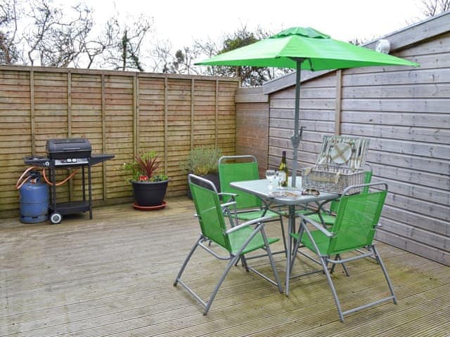 Outdoor eating area | Tresidder Barn, Constantine, near Falmouth