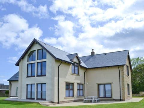 Contemporary, spacious, detached house | Strawberry Hill View, Newton-by-the-Sea near Alnwick