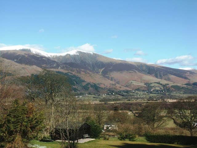 The majestic Skiddaw range dominates the impressive Cumbrian skyline | 7 Ladstock Hall - Ladstock Hall, Thornthwaite