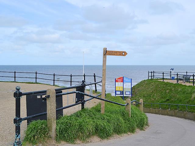 Mundesley sits on The Norfolk Coast Path which gives access to a network of walking routes around the coast | Beachcomber, Mundesley, near North Walsham