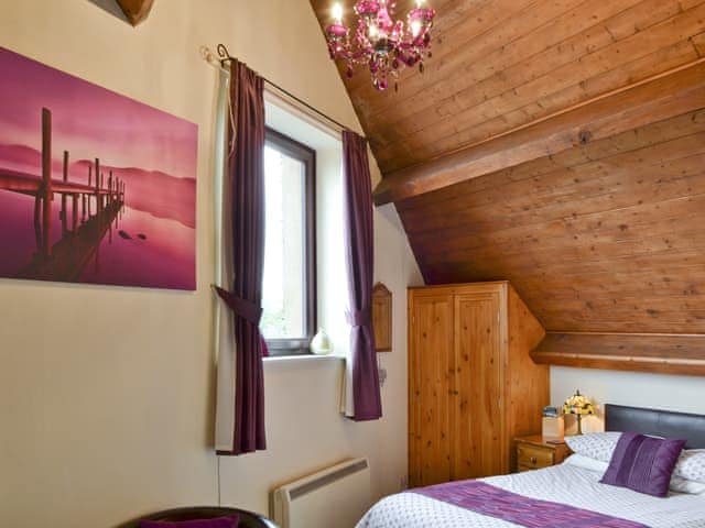 Light and airy double bedroom area | The Stable Loft - The Stables Apartments, Bowness on Windermere