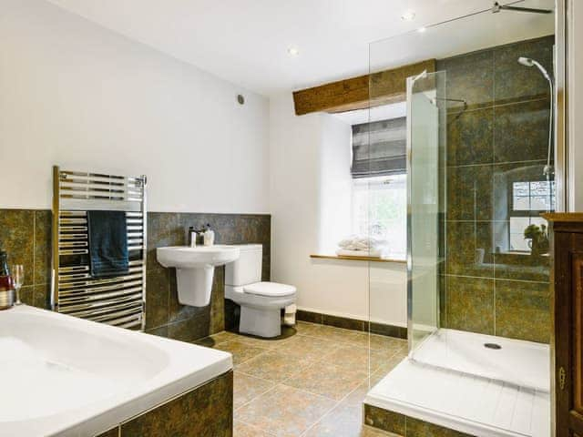 Beautifully designed bathroom | The Old Mill, Great Strickland near Penrith