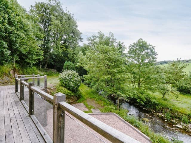 Beautiful views overlooking the river | The Old Mill, Great Strickland near Penrith