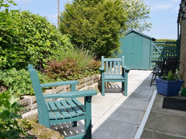 There is an addittional sitting out/outdoor eating area | Etive Cottage, Warenford, near Belford