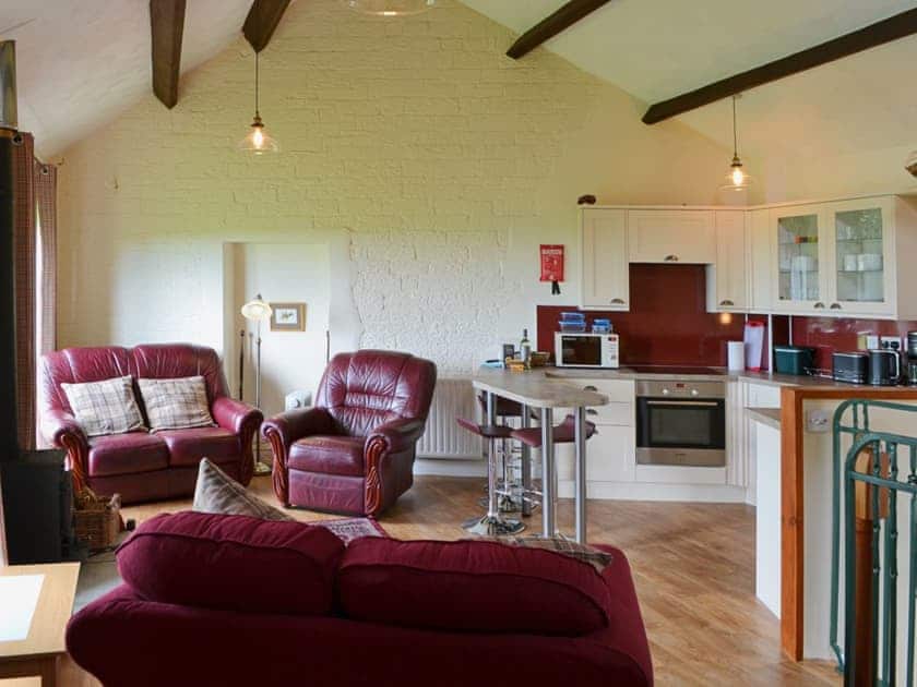 Open plan living/dining room/kitchen | The Coach House - Arkleby Holiday Homes, Arkleby, near Cockermouth
