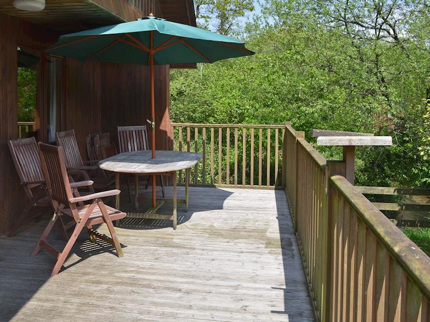 Sun deck with furniture | Chasewater Villa - Valleybrook Holidays, Polperro