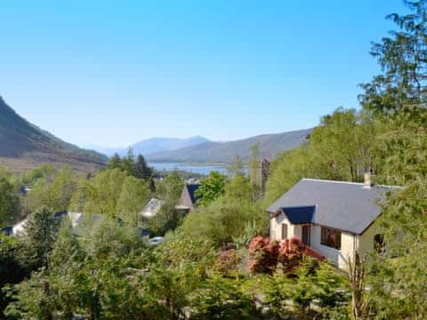 Delightful, detached, single-storey holiday home in wonderful setting | Larch Cottage, Ballachulish, near Fort William