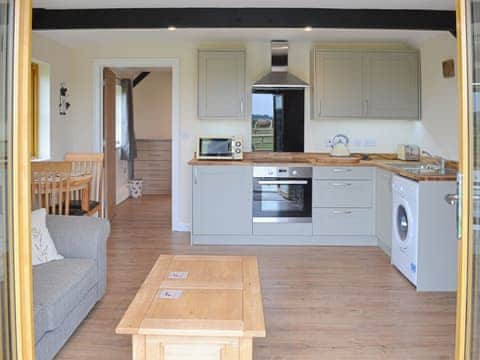 Spacious open plan living area | Saddlers Cottage - Old Chalksole Cottages, Alkham, near Dover