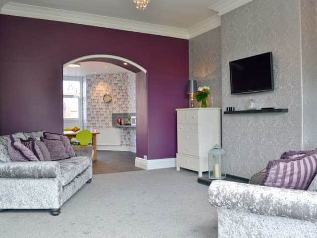 Spacious living room | South Cliff Sands II, Scarborough