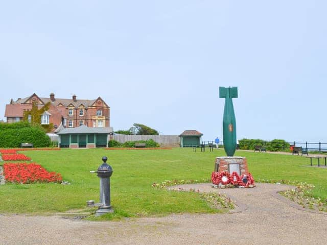 Local seafront memorial | The Granary - White House Farm Holiday Cottages, Knapton, near North Walsham