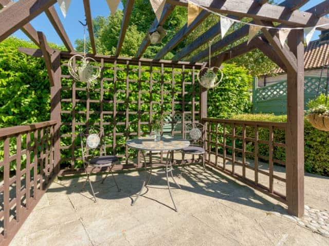 Lovely sitting out area | Cherry Blossom - Cherry Garth Cottages, Thornton le Dale near Pickering