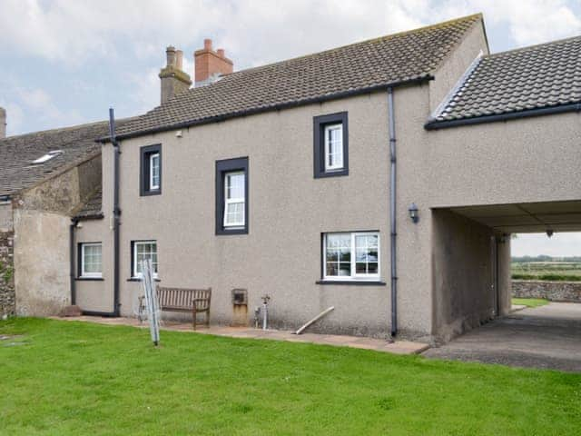 Lawned garden to rear | Holmlea, Newtown, near Silloth