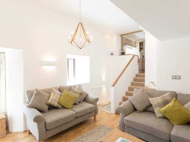 Light and airy living area | Torfield - Lower Elsford Farm, Lustleigh, near Bovey Tracey