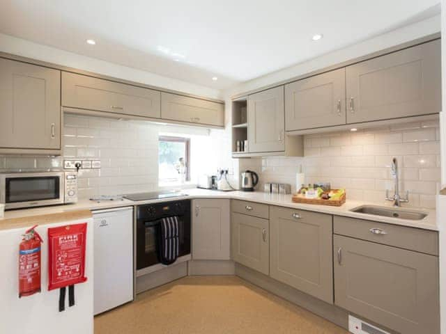 Well-equipped fitted kitchen | Torfield - Lower Elsford Farm, Lustleigh, near Bovey Tracey