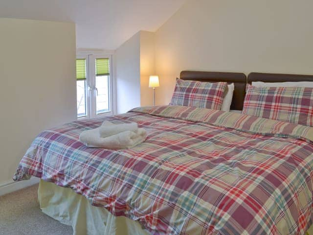 Comfortable double bedroom | Hare Lodge - Copper Penny Apartments, Chipshop, near Tavistock