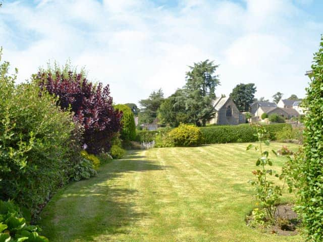 Large lawned garden | Belle Vue Cottage - Belle Vue, Eggleston, near Barnard Castle