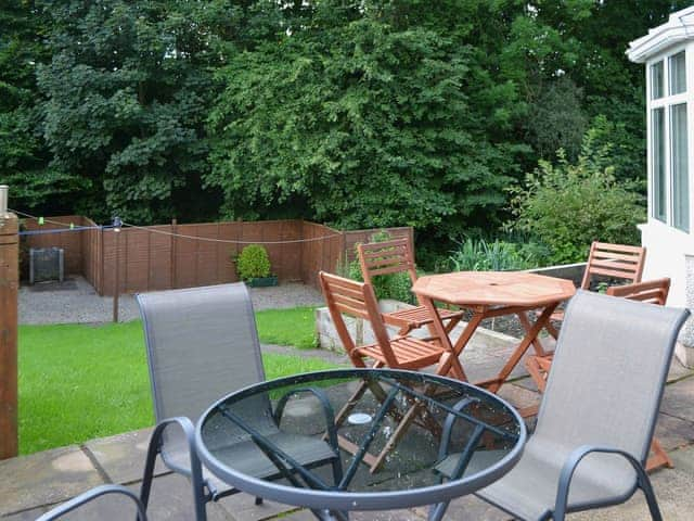 The patio area makes a great place for entertaining outdoors | Briar Rigg, Keswick