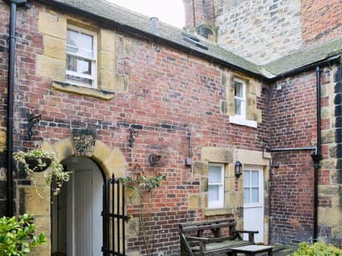 Courtyard to rear of property | Dorothy Forster Court, Alnwick