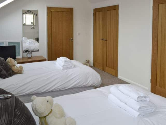 Twin bedroom | The Old Smithy, Penelewey, near Truro