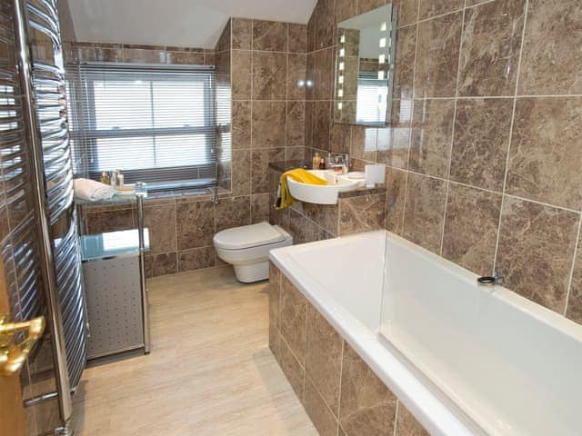 Stylish bathroom on first floor | Tommy&rsquo;s Cottage, Keswick