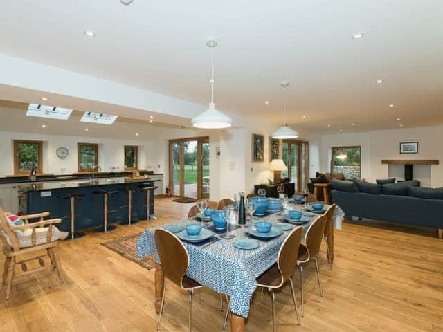 Light and attractive open plan living space | Coach House - The Barn and Coach House, Greystoke