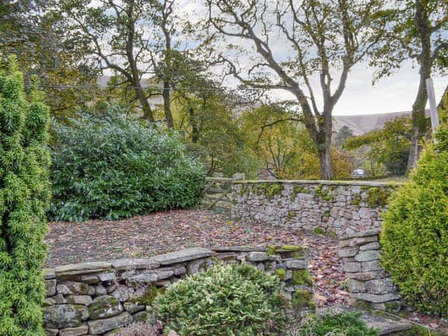 Useful garden areas | The Old Stable, Barber Booth, near Edale