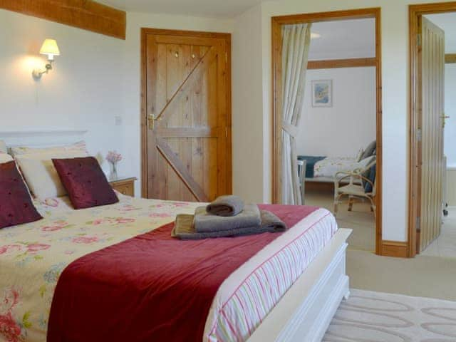 Comfy double bedroom | Saunders Oast Barn, Guestling, near Hastings