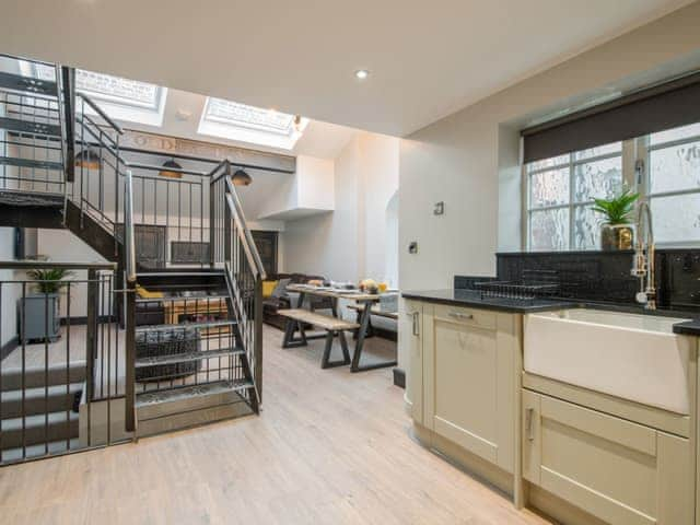 Open plan living space with charm and character | The Old Bakery, Whitby