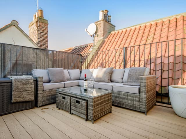 Peaceful roof terrace | The Old Bakery, Whitby