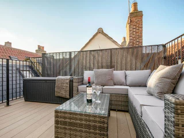 Wonderful roof top terrace | The Old Bakery, Whitby