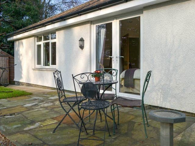 Charming sitting out area | Cobble Garth, Keswick