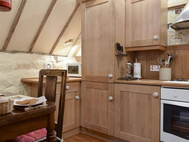 Well-equipped fitted kitchen | The Hayloft - Red House Farm Cottages, Glaisdale, near Whitby