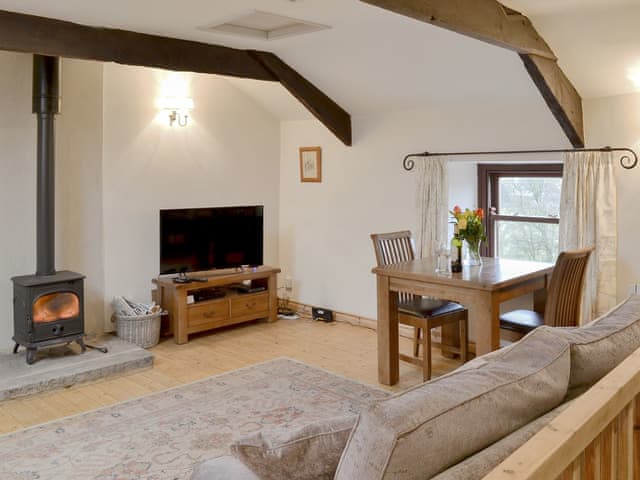 Characterful open plan living space | No 6 Swallowholm Cottages, Arkengarthdale