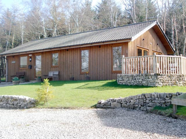 Lovely detached timber lodge | Larchwood, Dukes Meadow, near Greystoke