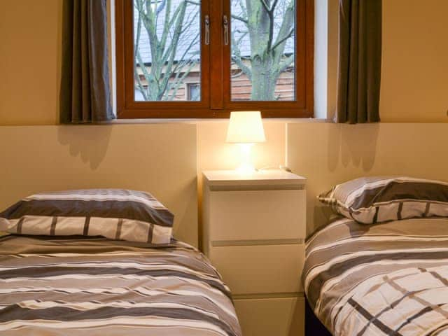 Twin bedroom | Campbell Lodge, Thorpe on the Hill, near Lincoln