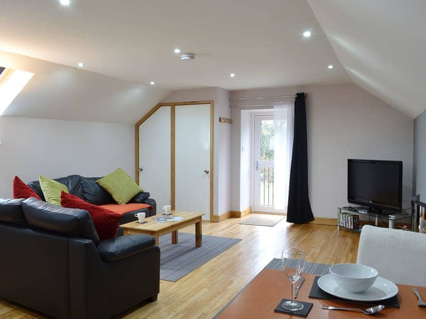 Large open plan living space | The Loft - Lluest Cottages, Neuaddlwyd, near Aberaeron