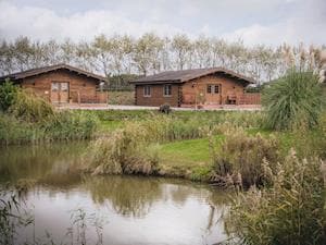 Idyllic waterside location | Lake View Lodges, Old Leake, near Boston