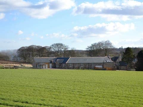 Delightful fishing lodge close to the River Esk | Canterland Lodge, Marykirk, near Montrose