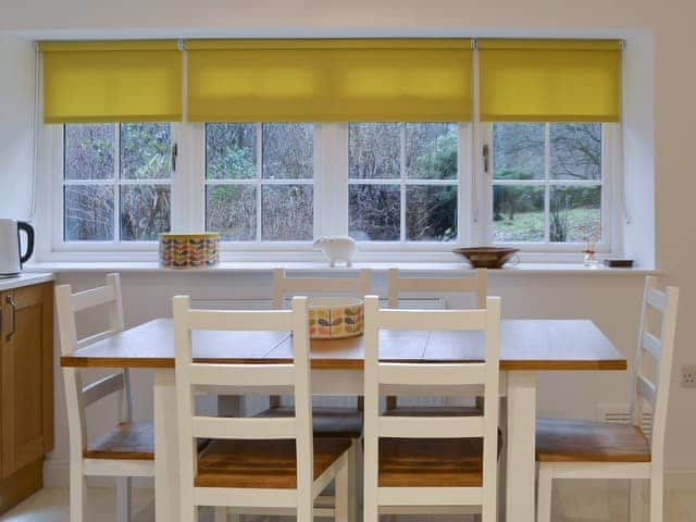 Farmhouse kitchen-style dining table | The Coach House, White Moss, near Grasmere